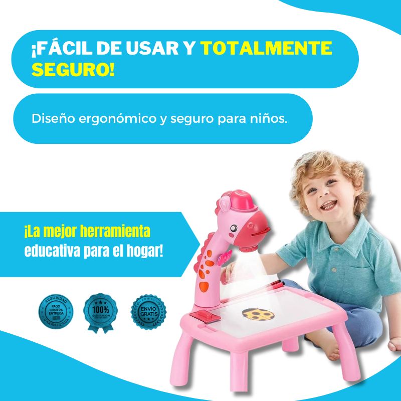 Proyector de dibujos para niñas