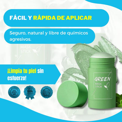 Mascarilla Verde Controla Grasa