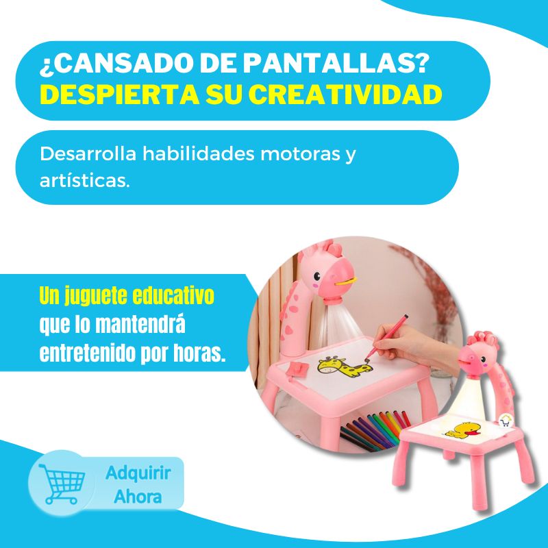 Proyector de dibujos para niñas