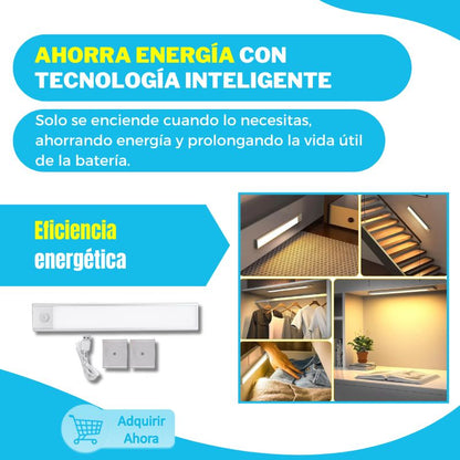 Luz led con sensor de movimiento