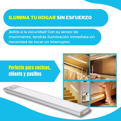 Luz led con sensor de movimiento