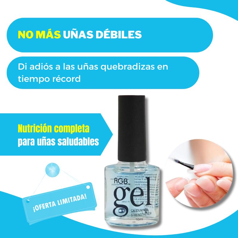 Fortalecedor de uñas en esmalte