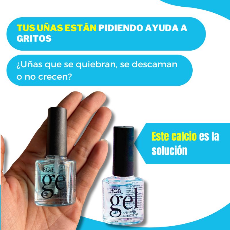 Fortalecedor de uñas en esmalte