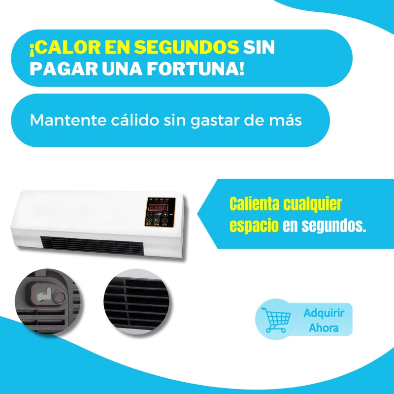 Calentador de Pared Aire Frio y Caliente