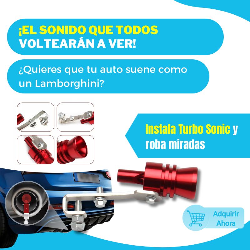 Turbosonic Boost - Amplificador de escape