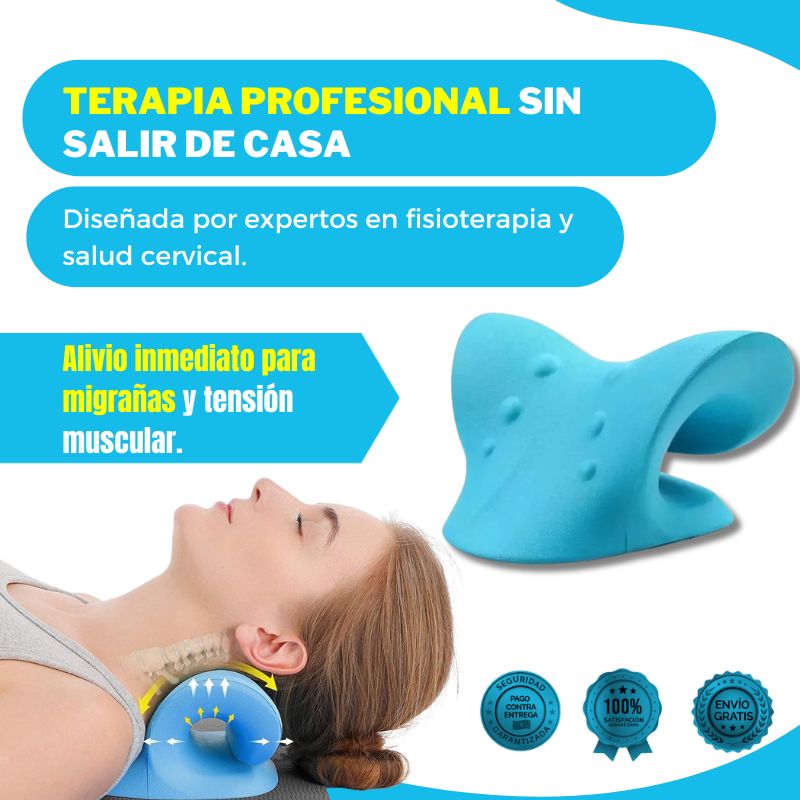 Almohada Terapeutica de Tracción Cervical