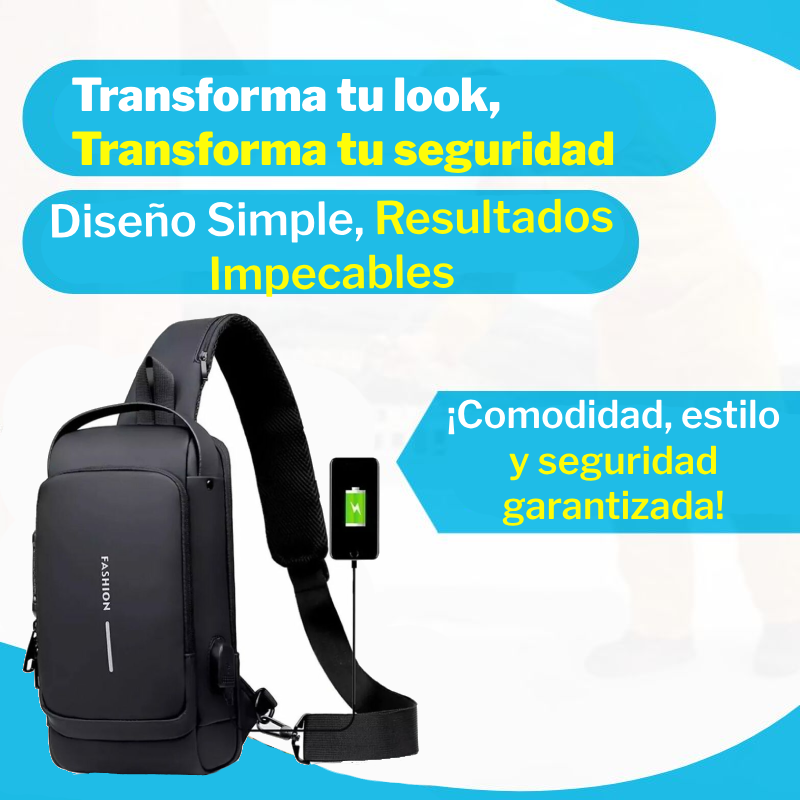 Bolso manos libres antirrobo