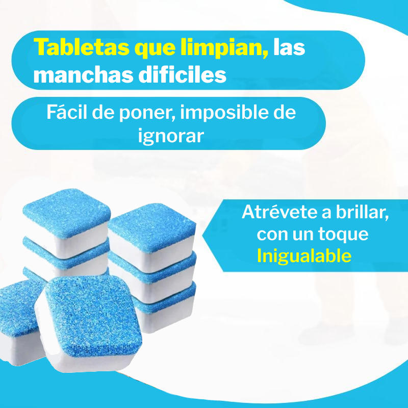 Tabletas Limpiadoras para Lavadoras