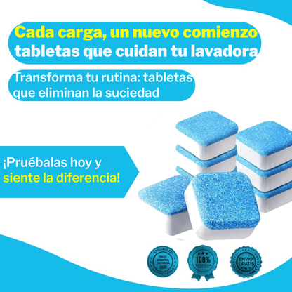 Tabletas Limpiadoras para Lavadoras