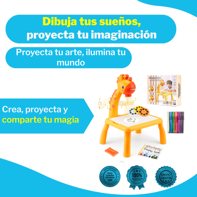 Proyector de dibujos para niños y niñas